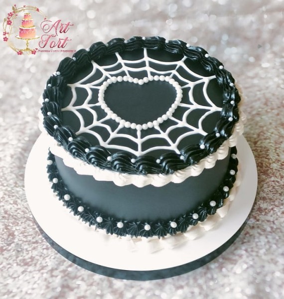 TORT VINTAGE CZARNY LAMBETH HELLOWEEN 