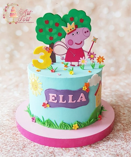 TORT ŚWINKA PEPPA 2