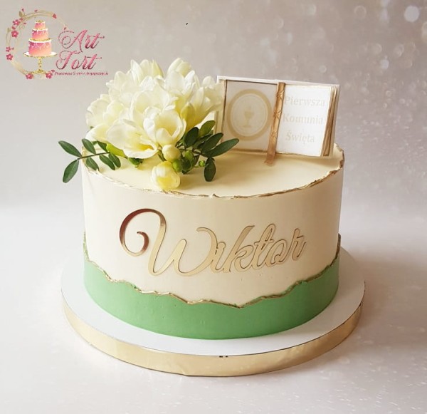 TORT KOMUNIJNY Z KSIĄŻECZKĄ