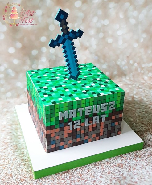 TORT MINECRAFT - KOSTKA